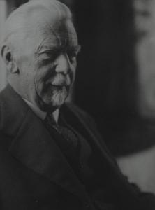 Heinrich Wölfflin retratado por Marianne Breslauer en 1934