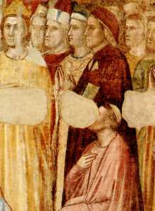 Retrato de Dante atribuido a Giotto, ca. 1320 (Museo del Bargello, Florencia)