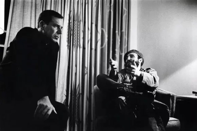 Jean Daniel Fidel Castro 21 nov 1963 MARC RIBOUD